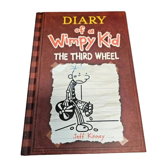 Diary Of A Wimpy Kid- The Third Wheel Jeff Kinney BOOK USED - Picture 1 of 4